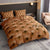 3pcs Cat Printed Bedding Set, 1pc * Duvet Cover + 2pcs * Pillowcase, Without Pillow Core